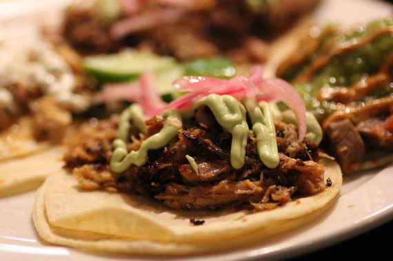 Amazing street tacos, without the street…