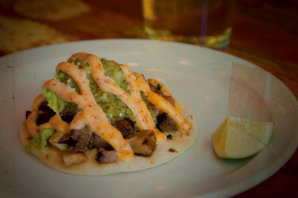 Guacamole On A Taco