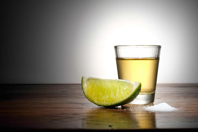 tequila salt and lime