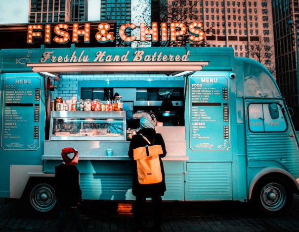 Fish And Chips Food Truck