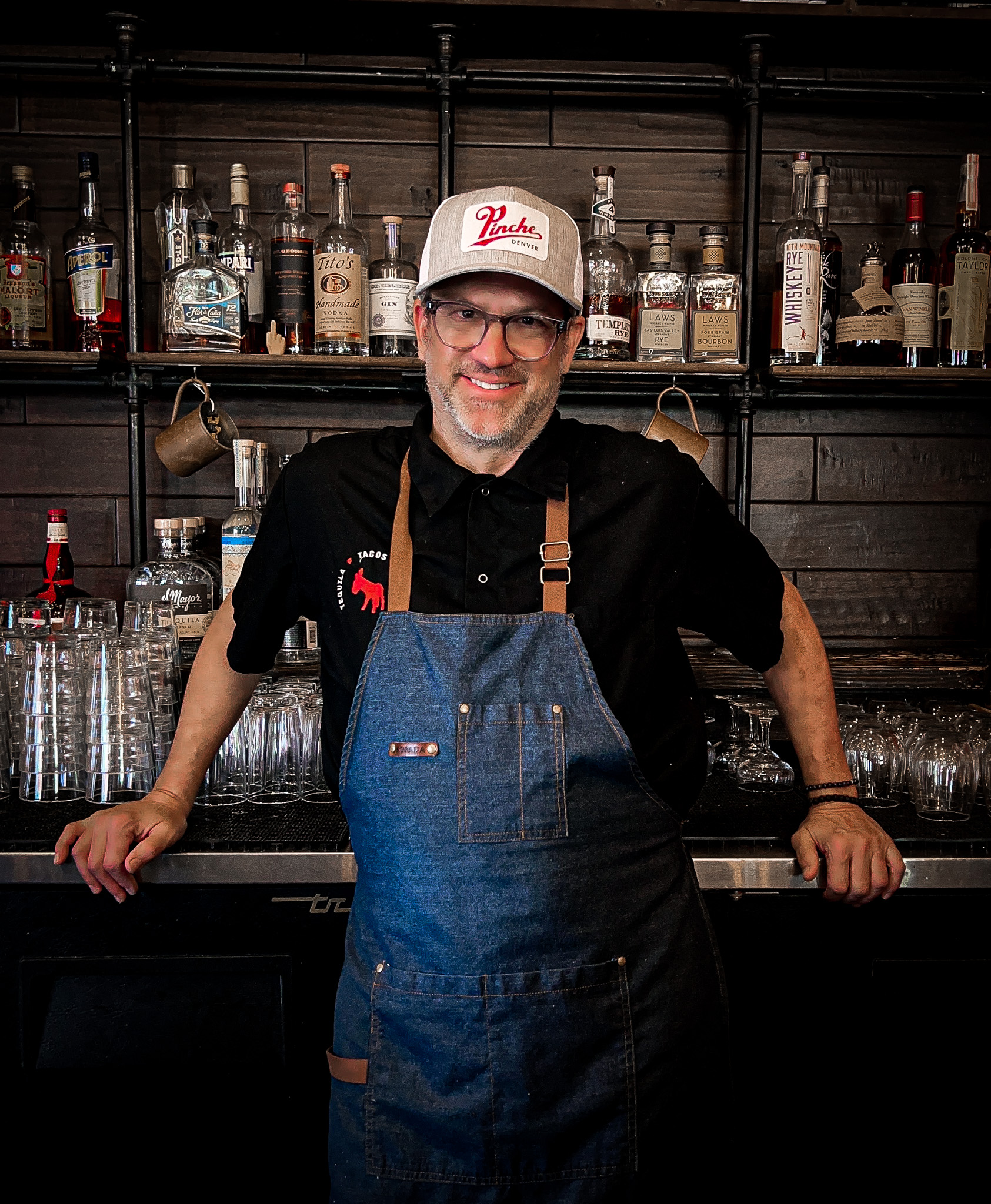 Bartender Smiling